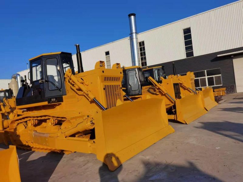 Factory Production of 16 Tons of Standard Multi-Functional Hydraulic Crawler Bulldozer