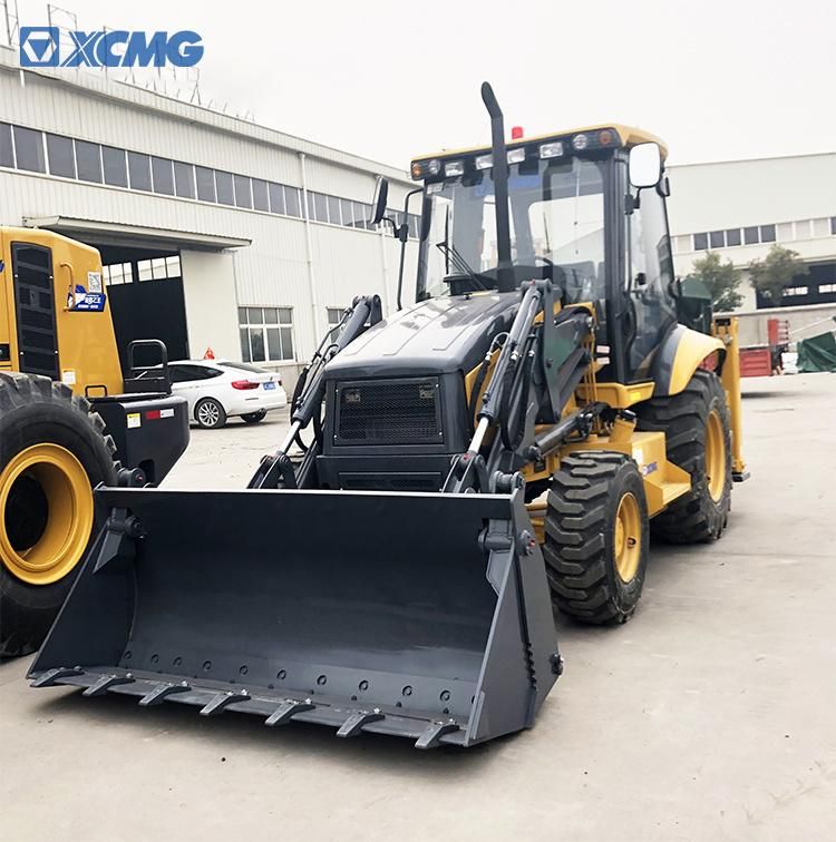 XCMG Official 2 Ton Mini Loader Excavator Xc870HK Chinese Small Wheel Backhoe Loader with Excavator for Sale