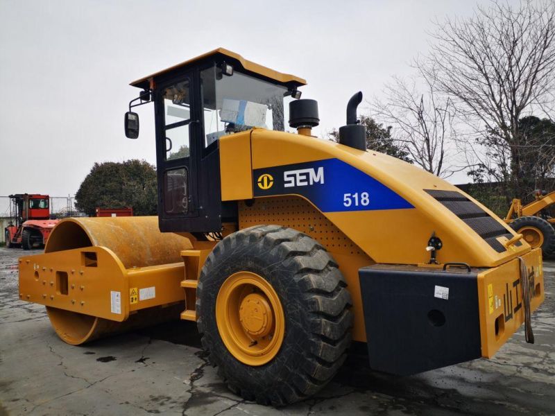 New Type Sem Hydraulic Single Drum 18 Ton Road Compactor Vibratory Road Roller Sem518