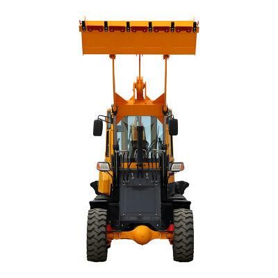 Buy Fw180 Mini Small Compact Cheap Articulated Front Wheel Backhoe Loader Machine with Attachment for Sale