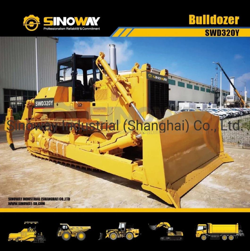 Hot Sale 35.9ton Crawler Bulldozer with 350HP Cummins Engine