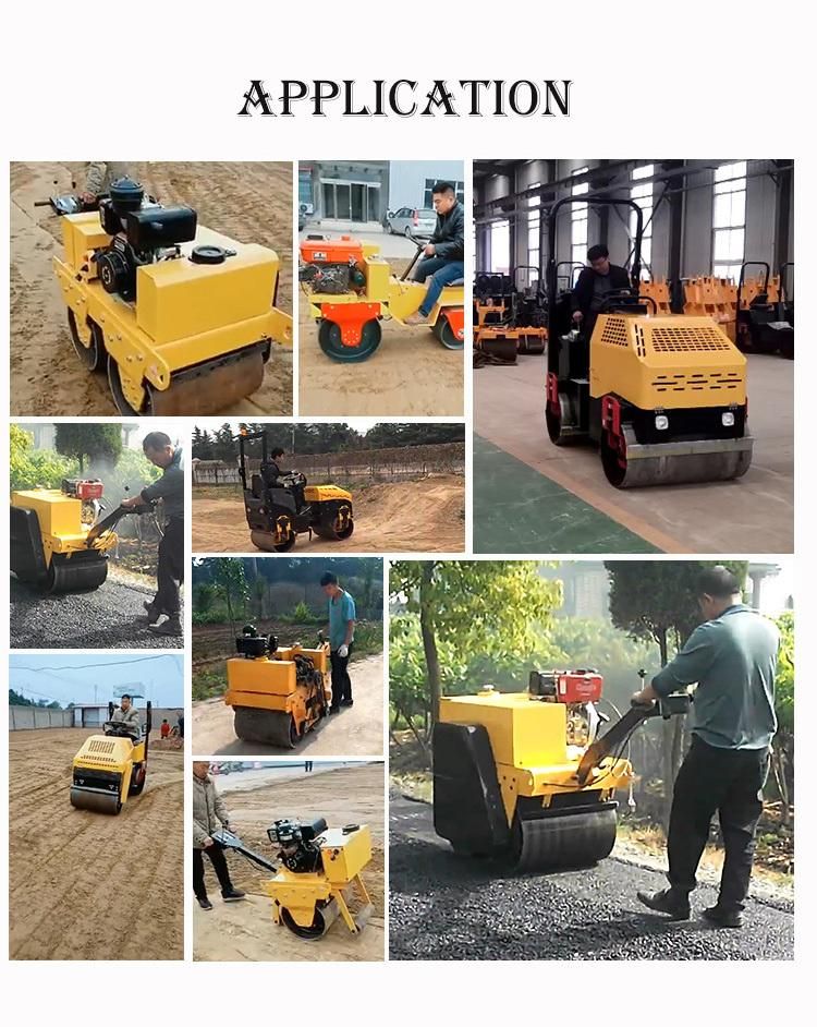 CE Vibratory Mini Road Roller for Guyana