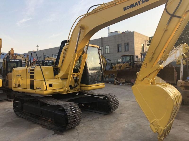 Medium Size 12t Komatsu PC120, Komatsu PC120-6 PC120-5 Crawler Excavator