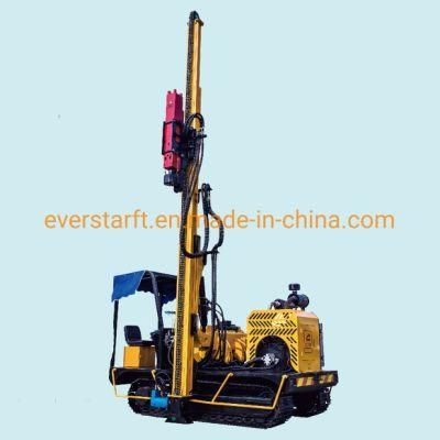 Road Safety Guardrail Post Driver Solar Hammer for U O H Shape Pile Installation