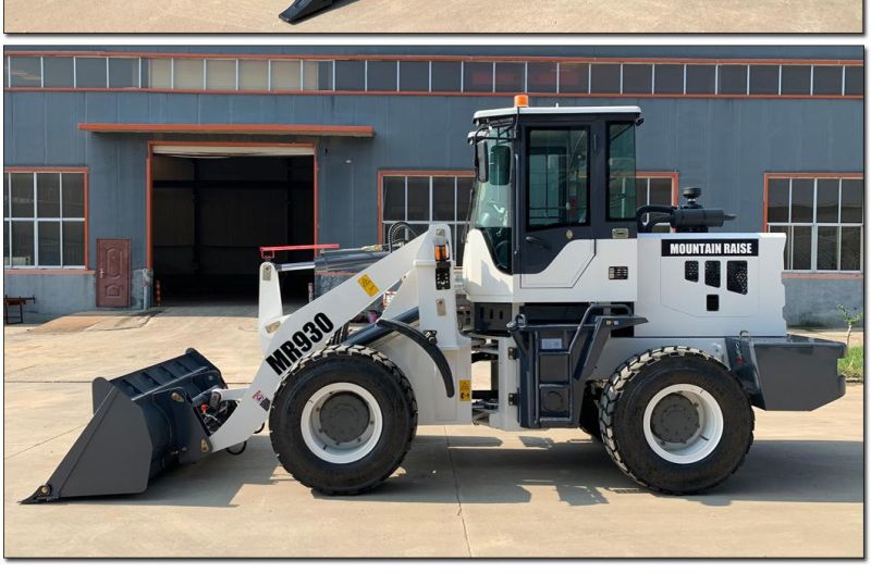 Customized Log Loader 2 Ton Wheel Loader with Grapple