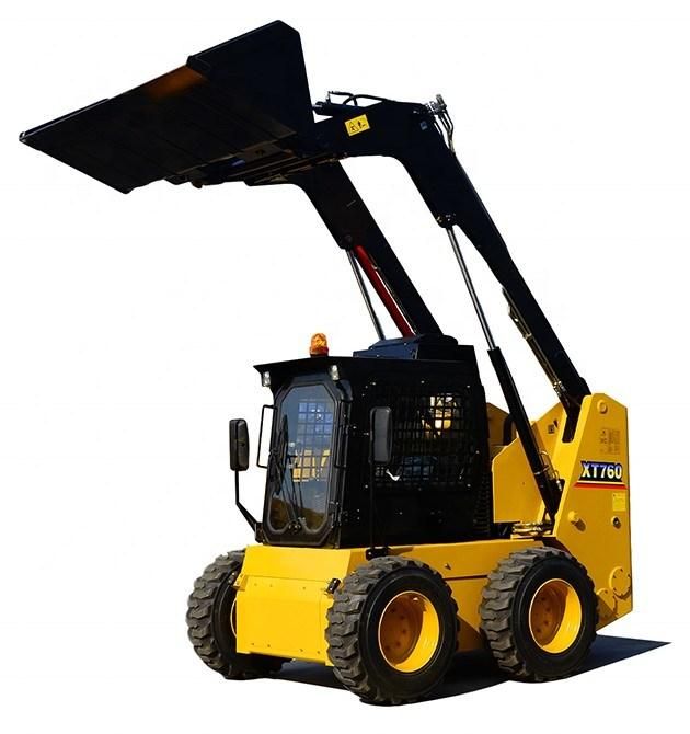 XCMG Xt760 Mini Skid Steer Loader Multifunction Chinese Small Skid Steer Loader Price (more models for sale)
