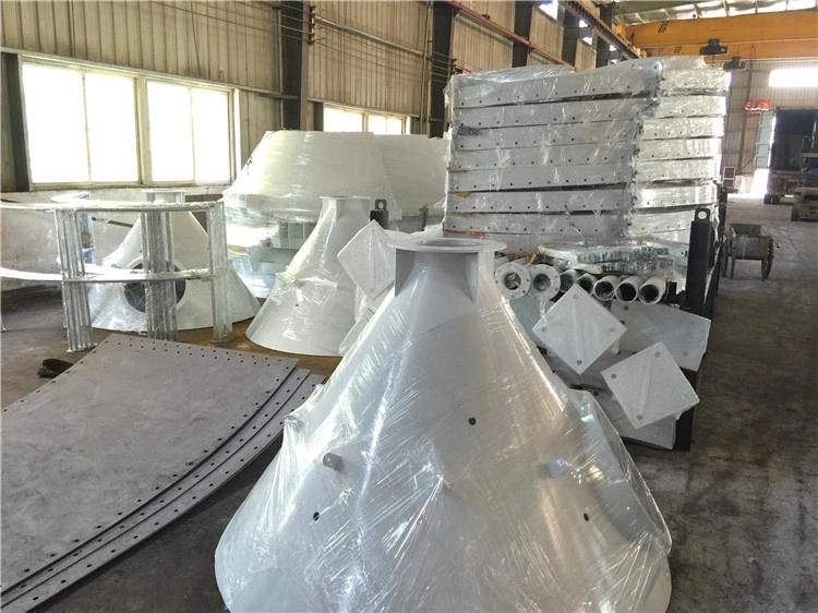Luwei 30t to 2000t Carbon Steel Silo for Storage