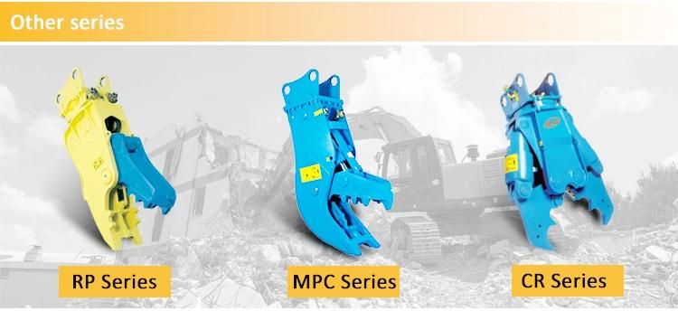 China Manufacture Hydraulic Scrap Shear for Excavator to Cut Steel