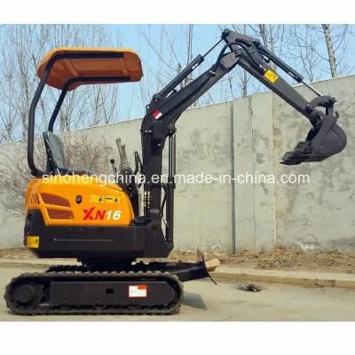 1.6 Ton Small Hydraulic Excavator with Yan Mar Engine Xn16