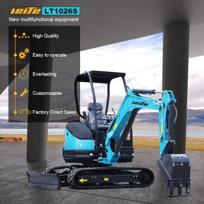 Import Multi Function 2 Ton 3 Ton 3.5 Ton 1.5 T 5 Ton 800 Kg Engine Diesel Towable Mini Excavators with Cabin Cab