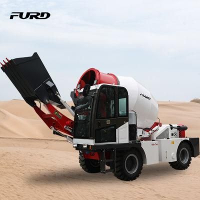 1.6 Cbm to 4cbm Self Loading Mobile Concrete Mixer Trucks