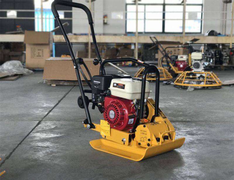 Vibratory Plate Compactor C100 (20KN) with Gasoline Engine 6.5HP