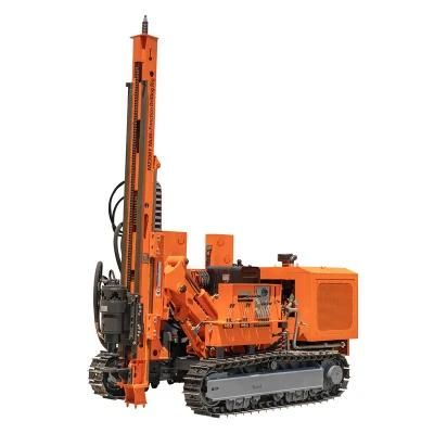 90-400mm Hydraulic Crawler Mountainous Photovoltaic Solar Pile Drilling Rig Anchor Drill
