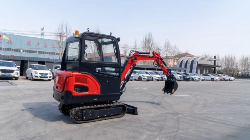 2022 Hot Sale! ! ! Euro V/EPA Kubota 1.8t 2t Mini Excavator with Boom Swing and Radio! ! !