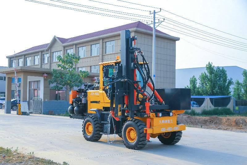 Piling, Pulling, Drilling, Integrated Function Highway Guardrail Pile Driver Jdy956z