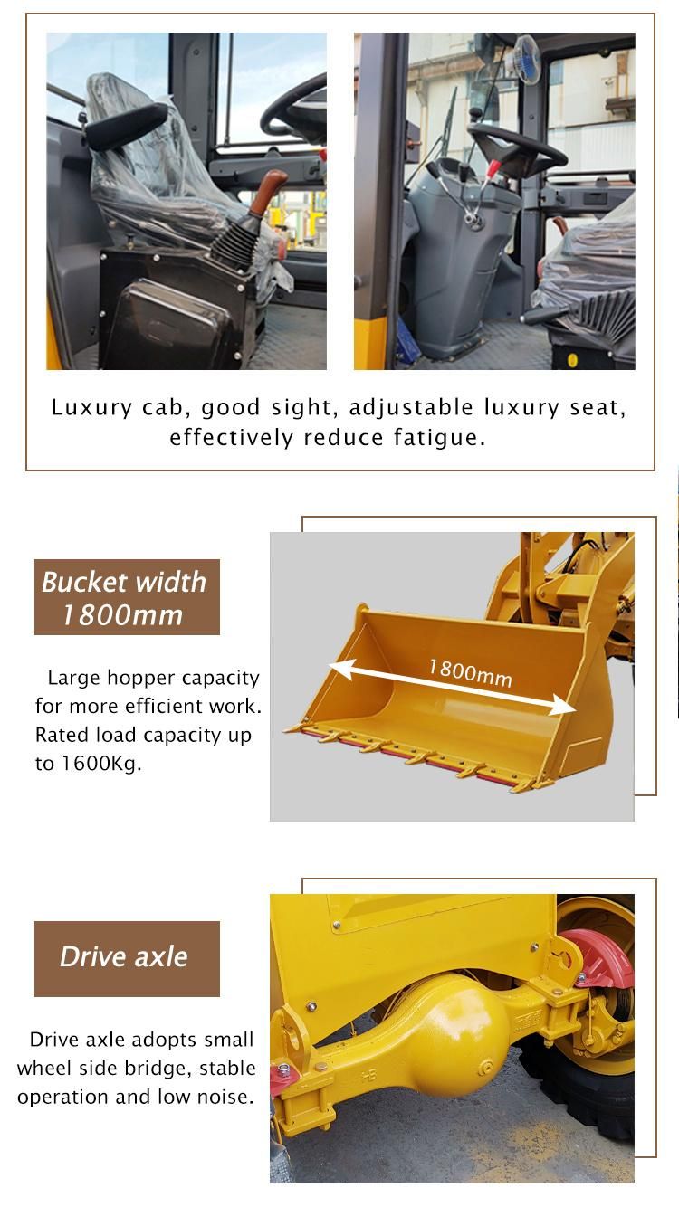 Chinese Wheel Front End Loader