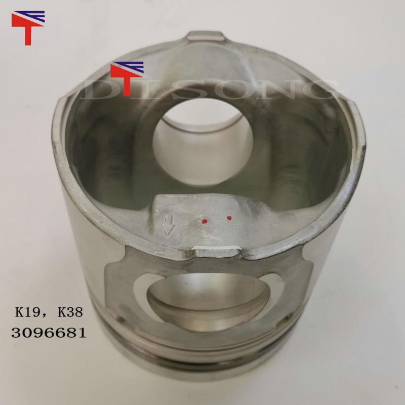 High-Performance Diesel Engine Engineering Machinery Parts Piston 3096881 for Engine Parts K19 K38 Generator Set