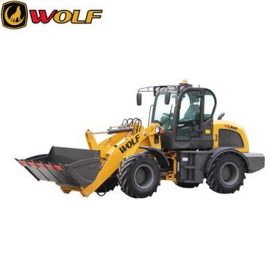 Construction Equipment Zl920 Backhoe Wheel Loader with Euro V Engine