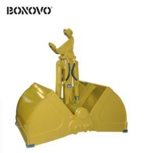 Customizable Clamshell Grab for All Excavator Made by Bonovo