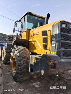 Hot Sale Used Sdlg L955f Wheel Loader/Skid Steer Construction Equipment/Machine Low/Cheap Price