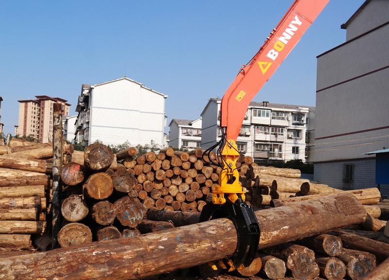 New Wzy52-8c Bonny 52 Ton Hydraulic Material Handler with Rotational Wood Grab