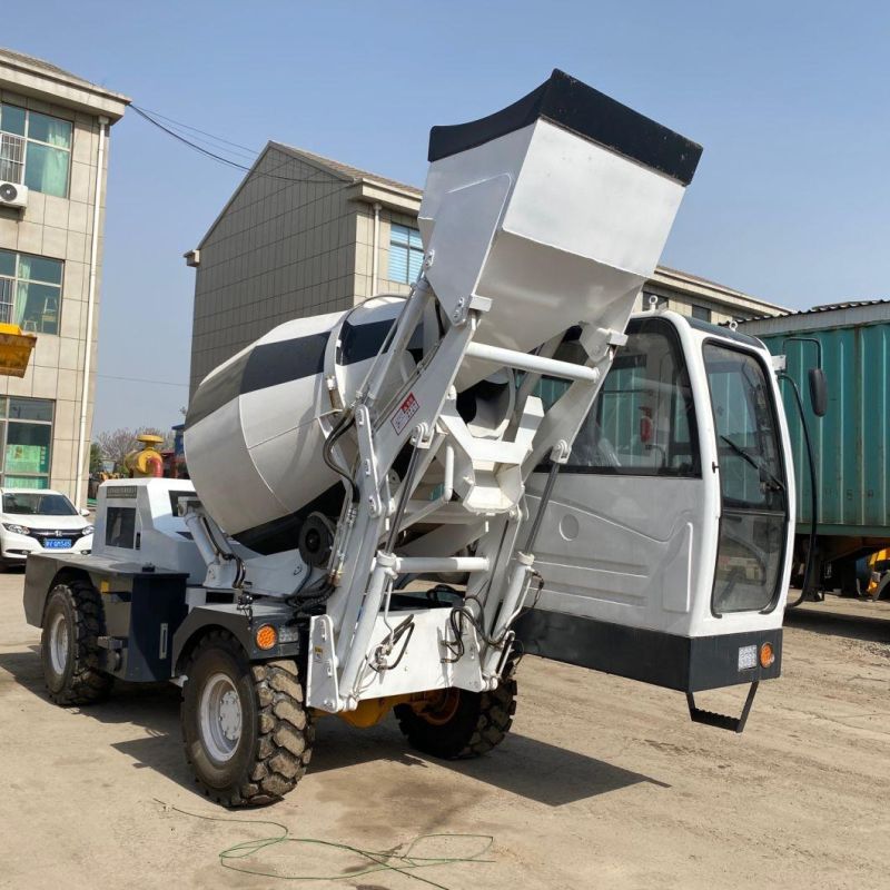 China Factory Supply Mobile Self Loading Concrete Mixer Truck Price