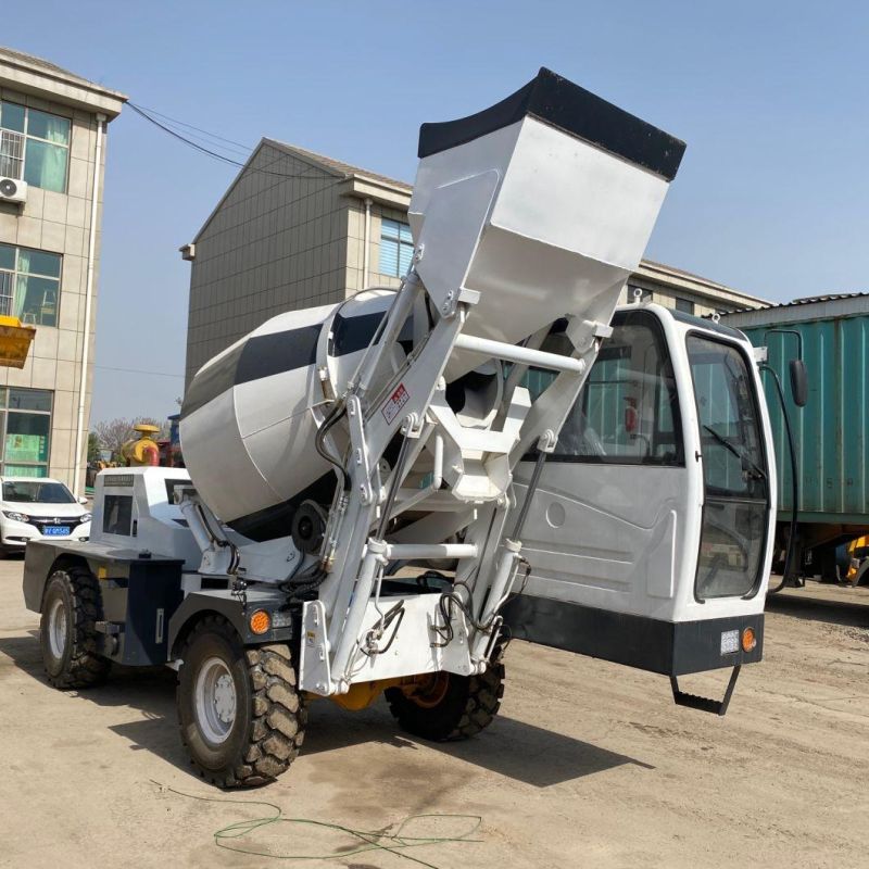 China Factory Supply Mobile Self Loading Concrete Mixer Truck Price