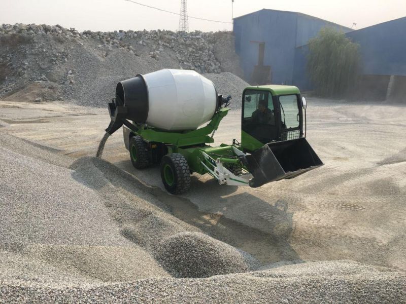 Small Mini Mixer Machine Self Loading Concrete Cement Mixing Truck with Drum Mixer Price in Philippines