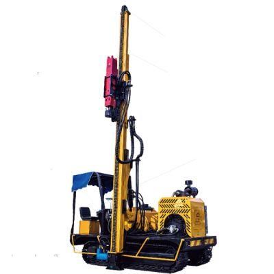 New Design Drilling Piling Screwing Drop Hammer Driver for U O Shape Pile Installation Solar Project