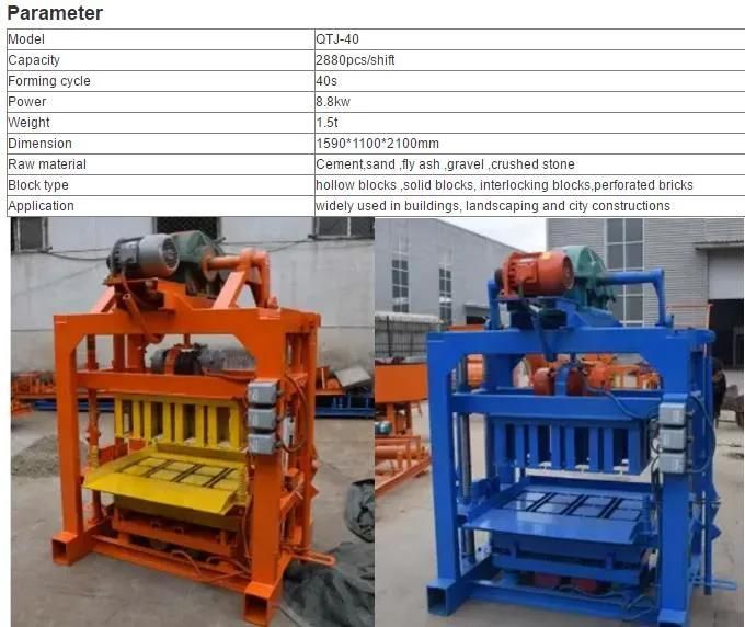 Hot Sale Concrete Block Making Machine