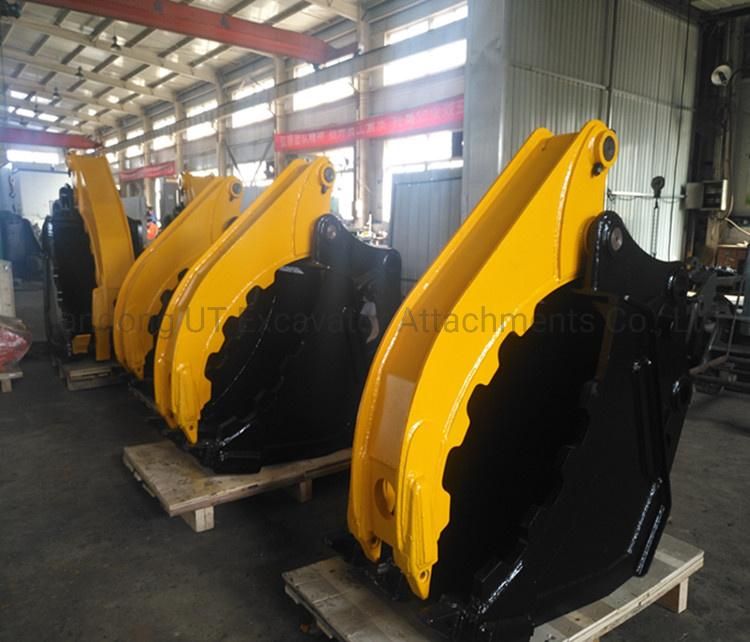 High Repurchase Rate Customization OEM Mini Excavator Hydraulic Rotating Grab Bucket