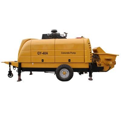 40m3/H Concrete Pump Electric Machine Stationary Hydraulic Diesel Trailer Concrete Pump