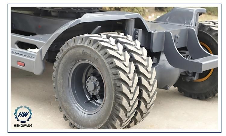 8 Ton Long Boom Four Drive Wheel Type Excavator for Landscaping