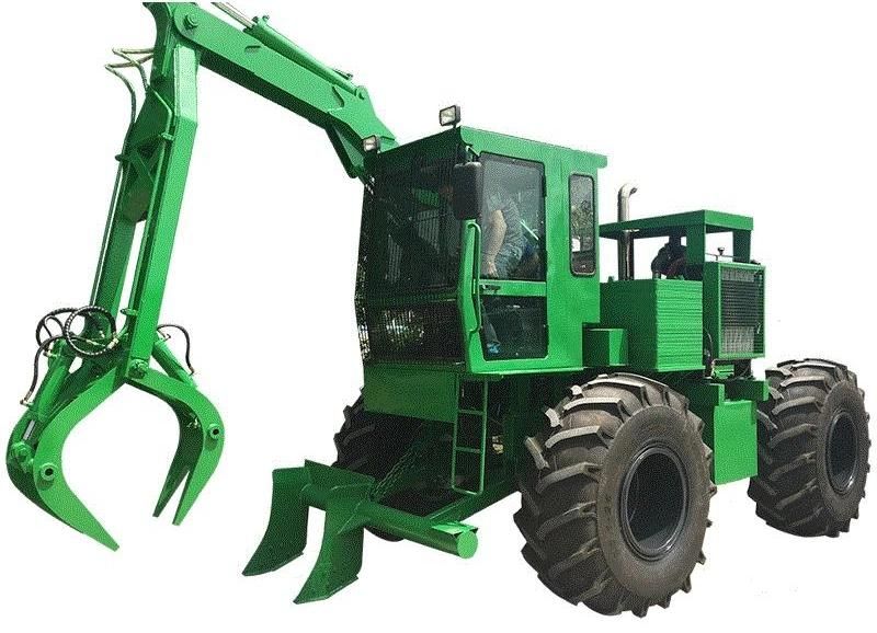 New Sugarcane Loading Machine with CE ISO Wheel Sugarcane Grab Loader