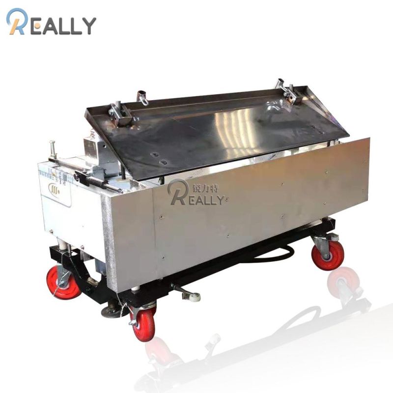 800mm/1000mm Width Automatic Wall Plastering Machine White Cement Plaster Spraying Machine Rendering Machines