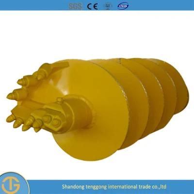 500-1500mm Auger Drill Bit for Pile Foundation Construction Machinery