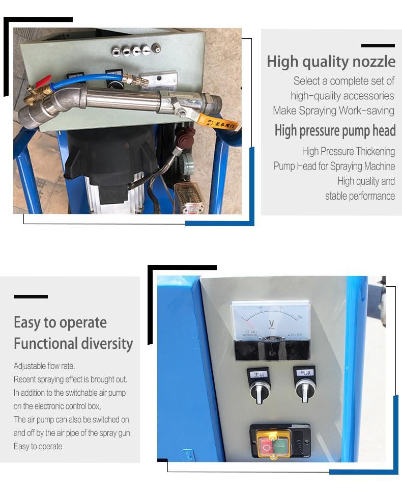 Cement Spray Wall Plaster Machine and Mortar Spray Painting Machine Manufacturer for Sale