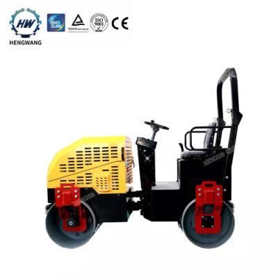 Construction Concrete 2 Drums Compactor Full Hydraulic