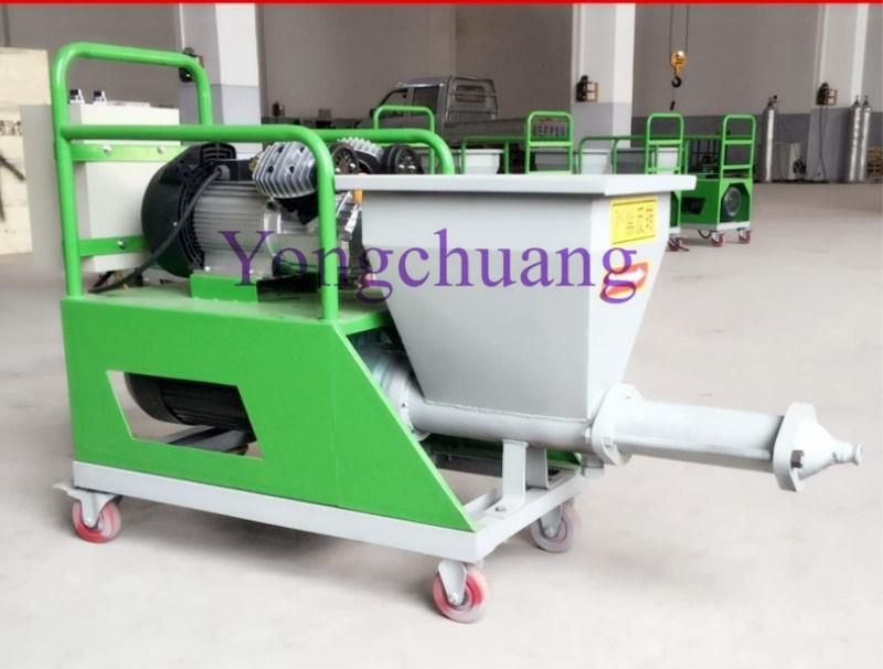 Diesel Mortar Spraying Pump Machine with Two Years Warranty