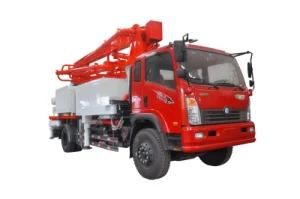 Latest Technology Concrete Mixer Boom Pump Truck