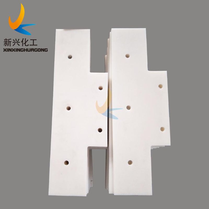 Customized CNC UHMW PE Machined Plastic Wear Parts