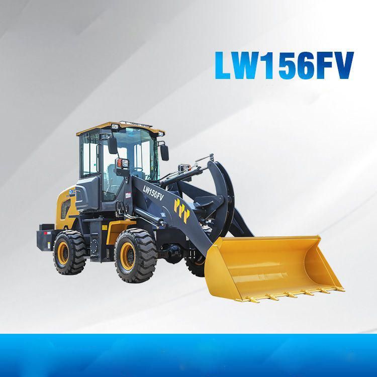 Maxizm Brand 1 Ton Mini Cheap Front Wheel Loader Lw156fv