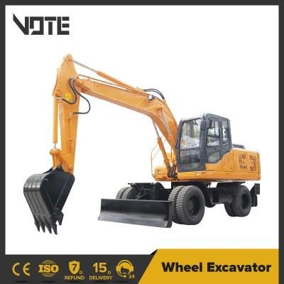 China Manufacturer 3 to 17 Ton Wheel Backhoe