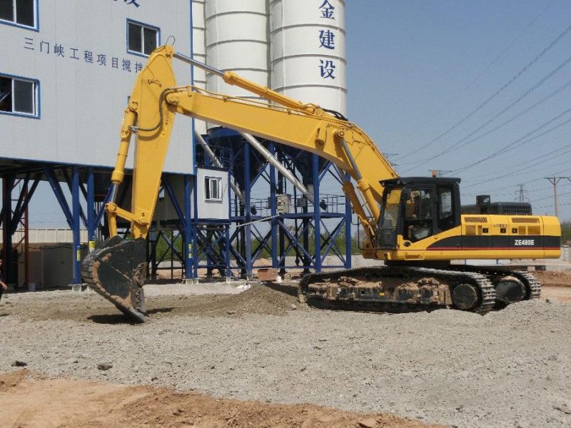 Zoomlion 48 Ton Crawler Excavator Digger Ze485e with Powerful Engine