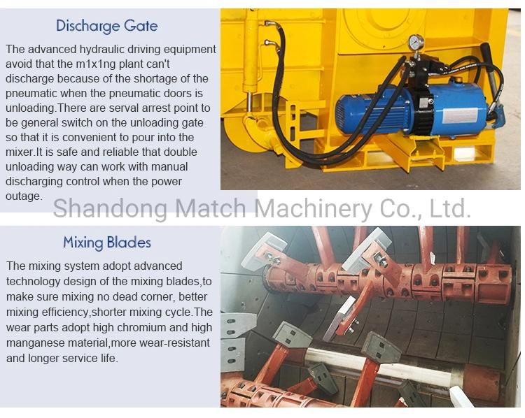 Construction Equipment Self-Loading Concrete Mixer Js500 Concrete Mixer Machine