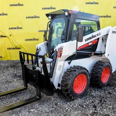 Attachments Optional Wooden Forklift Skid Steer Loader for Sale