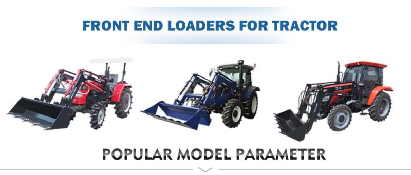 Simple to Operate Tractor Front End Loader Mini Tractor Loader for Sale