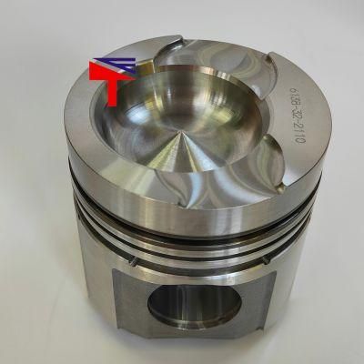 High-Performance Diesel Engine Engineering Machinery Parts Piston 6138-32-2110 for Engine Parts A6d110 Generator Set