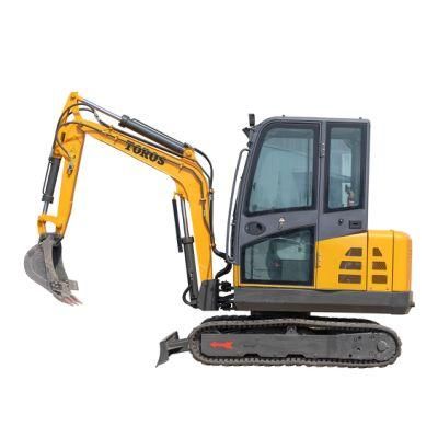 Mini Small Digger CE/EPA/Euro 5 China Wholesale Compact Mini Excavators 1 Ton