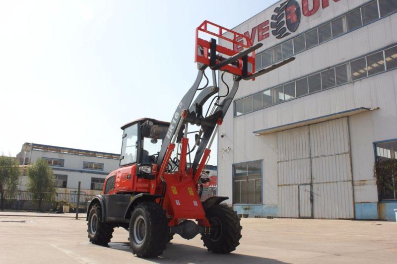 2020 Quality Front Loader Wheel Loader Er16 by China Manufacturer